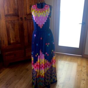 Exquisite one of a kind maxi dress.